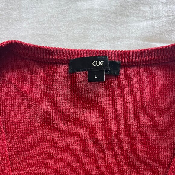 Cranberry wrap style sweater - Picture 2 of 5